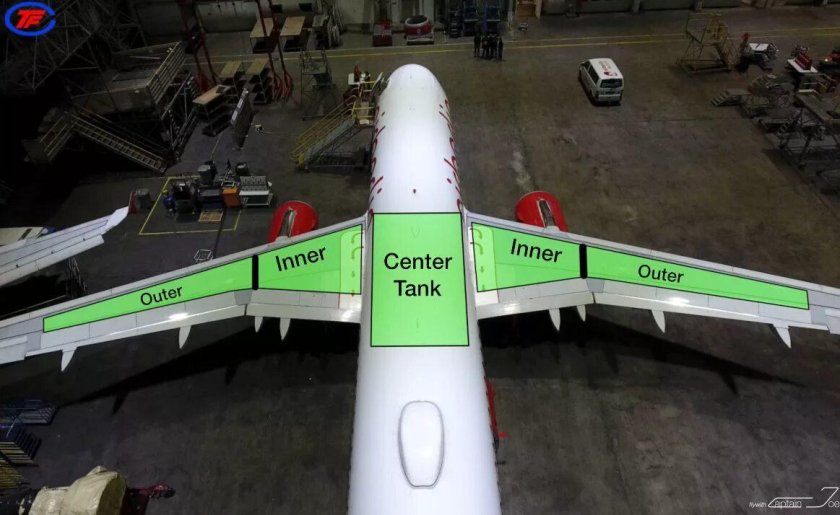 Топливные баки Боинг 737