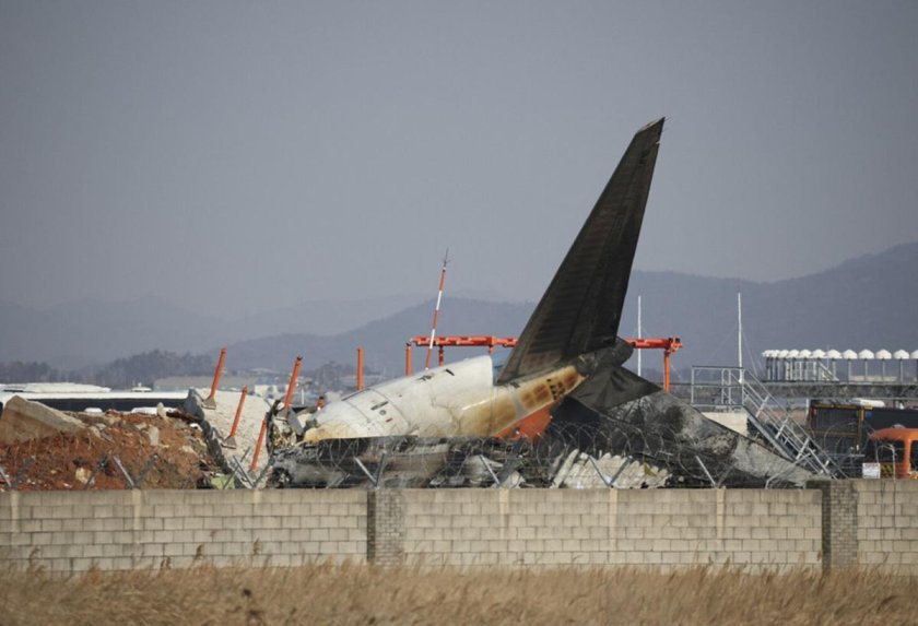 Крушение самолета в южной корее