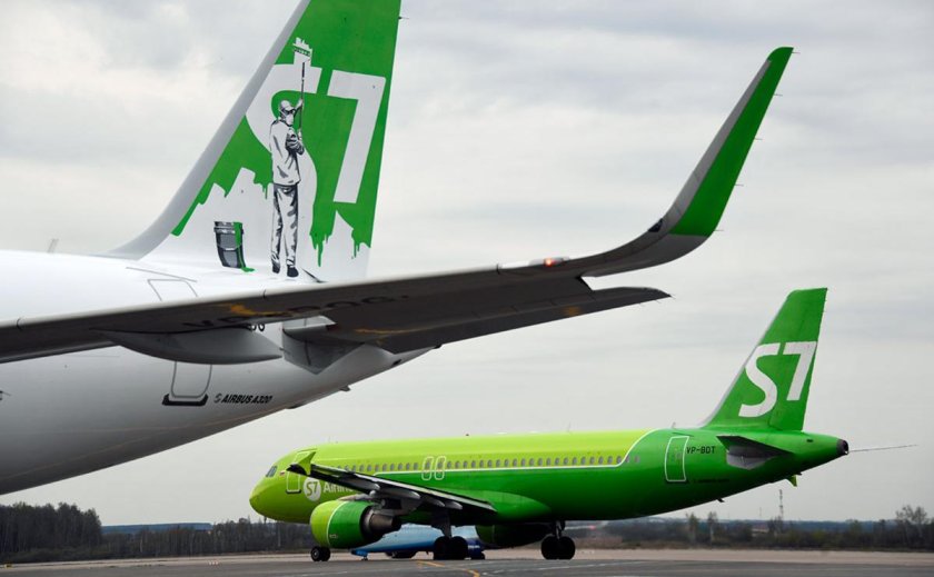 Самолёты авиакомпании s7 Airlines