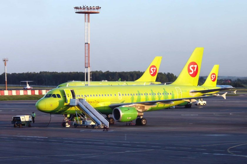 Самолёты авиакомпании s7 Airlines