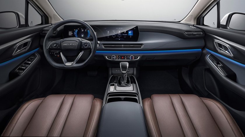 Baic u 5 plus салон