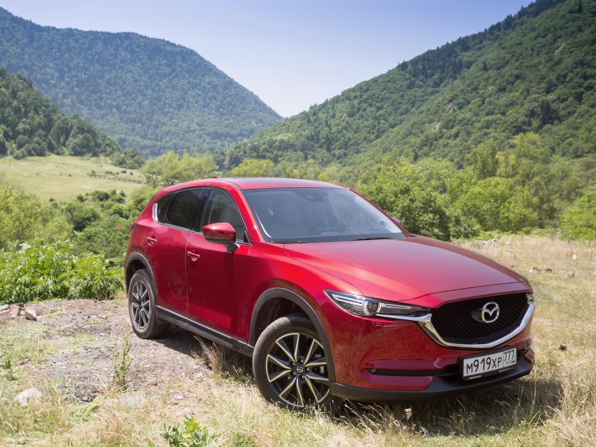 Мазда СХ-5 красная