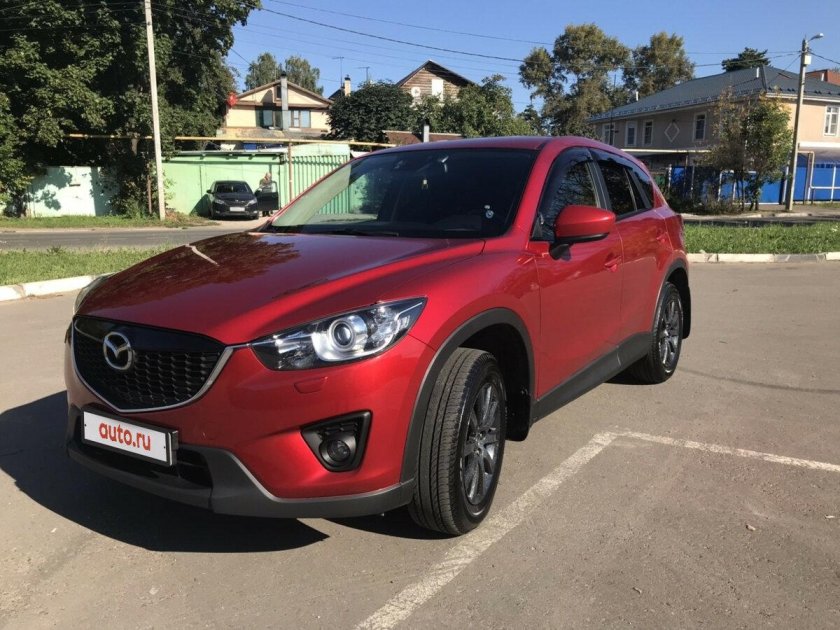 Mazda CX 5 красная