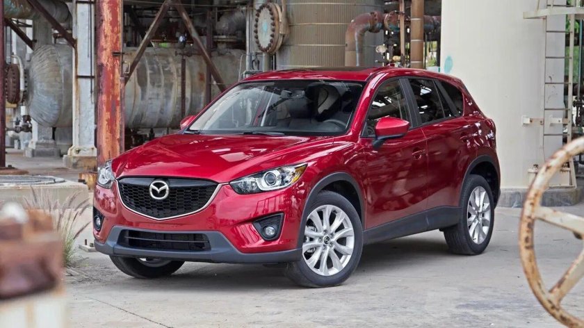 Мазда cx5 красная