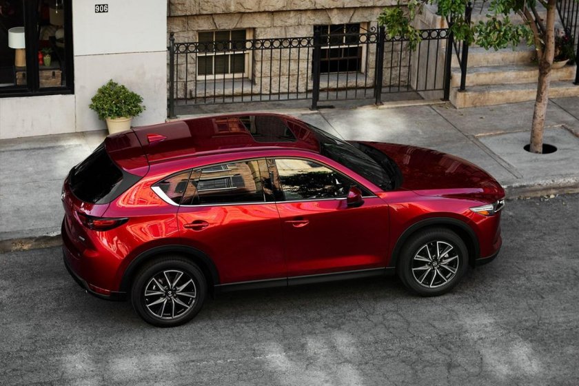 Мазда cx5 вишнёвая