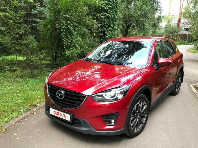 Мазда cx5 красная