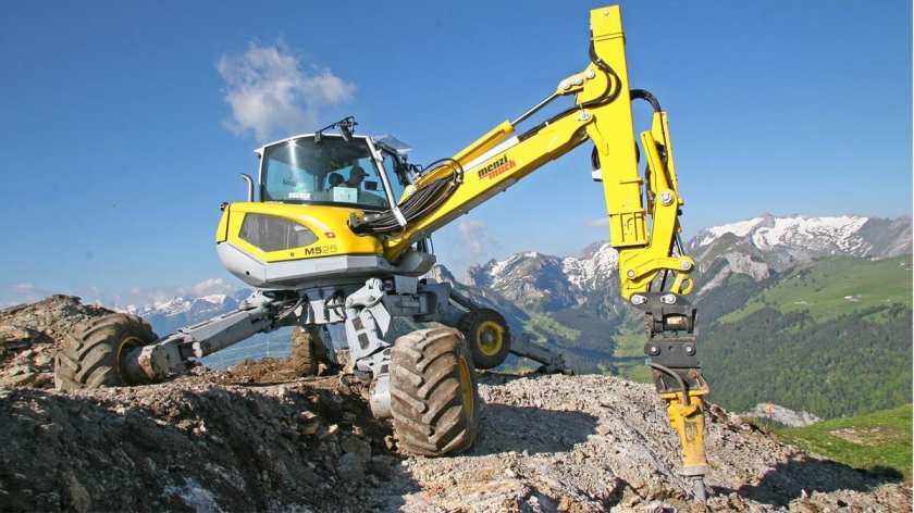 Menzi Muck экскаваторы