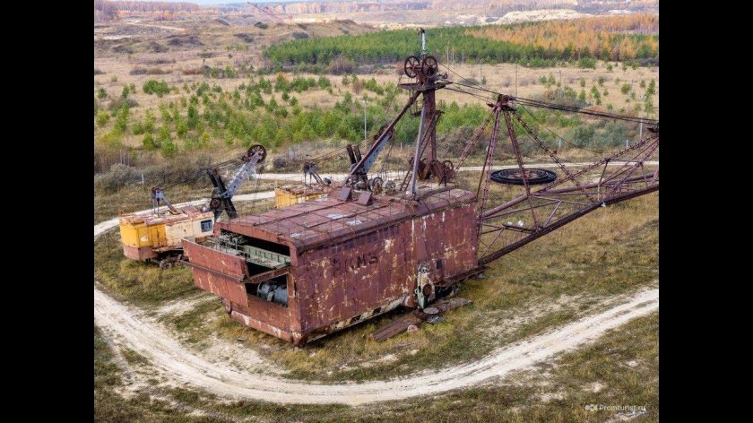 Шагающие экскаваторы Уралмашзавода