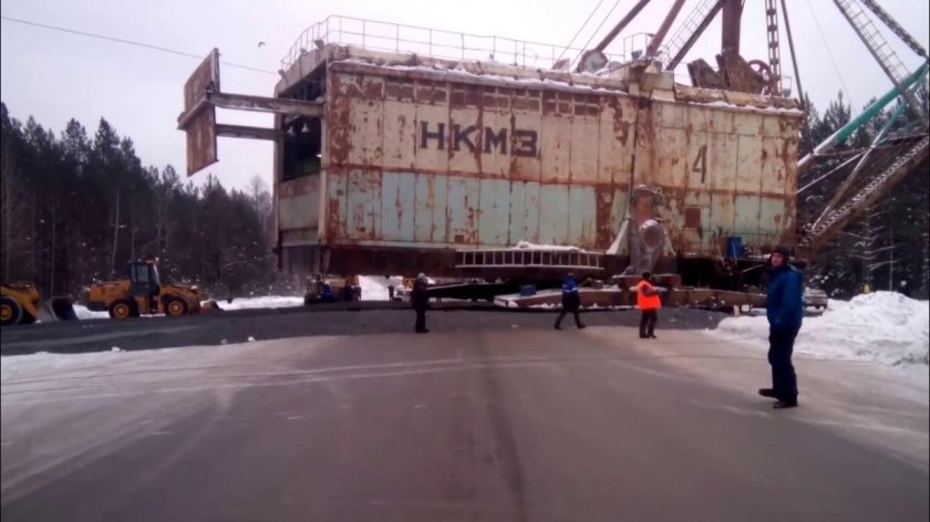 НКМЗ экскаватор шагающий