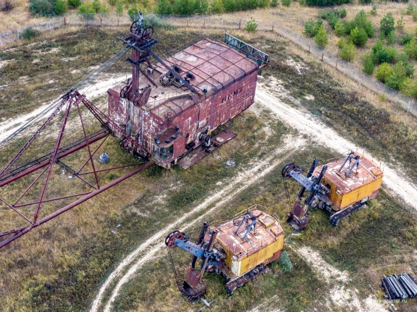 Шагающий экскаватор самый большой
