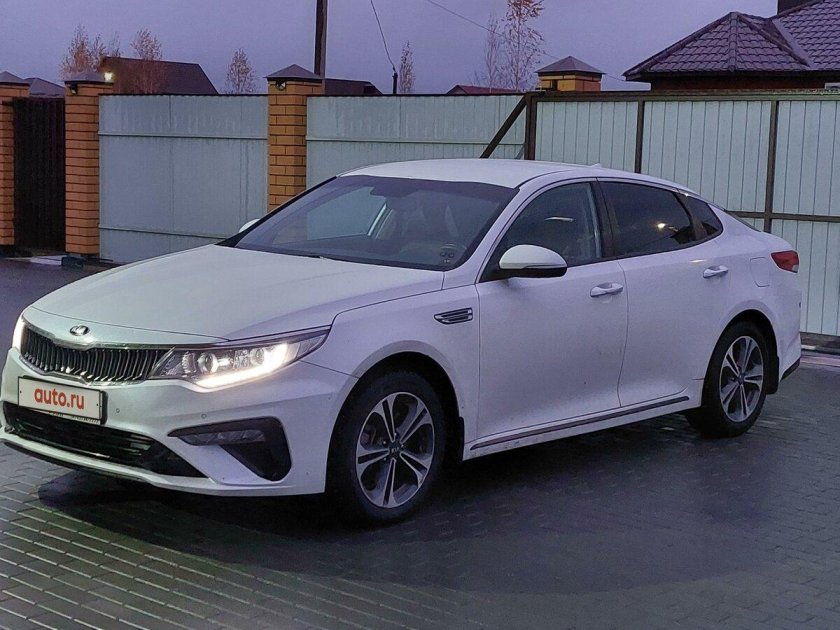 Kia Optima 2015 2018 IV белый