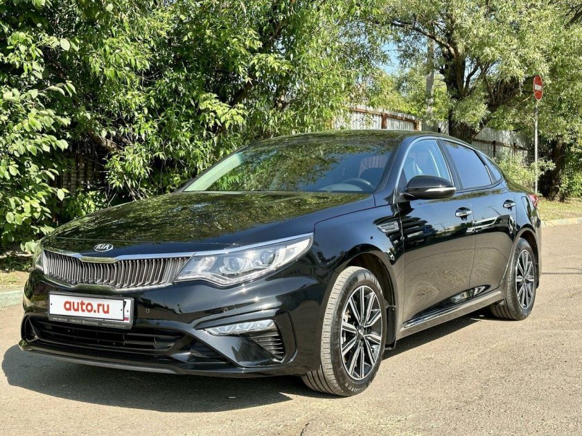 Kia Optima 2019 черная