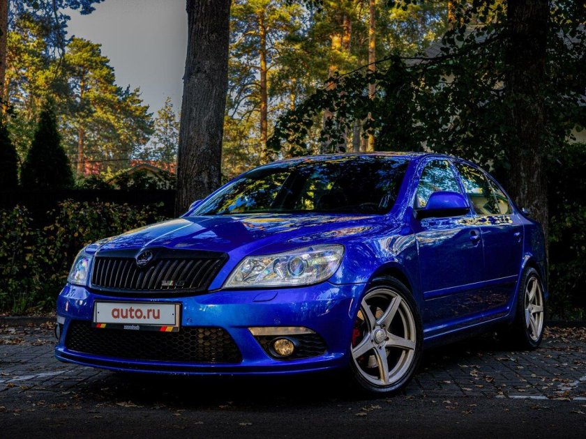 Skoda octavia rs ii рестайлинг