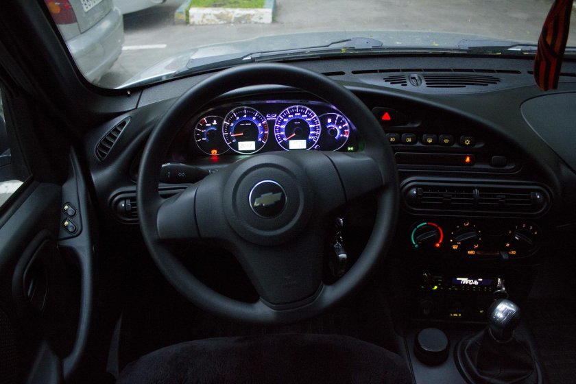 Приборная панель Нива Шевроле