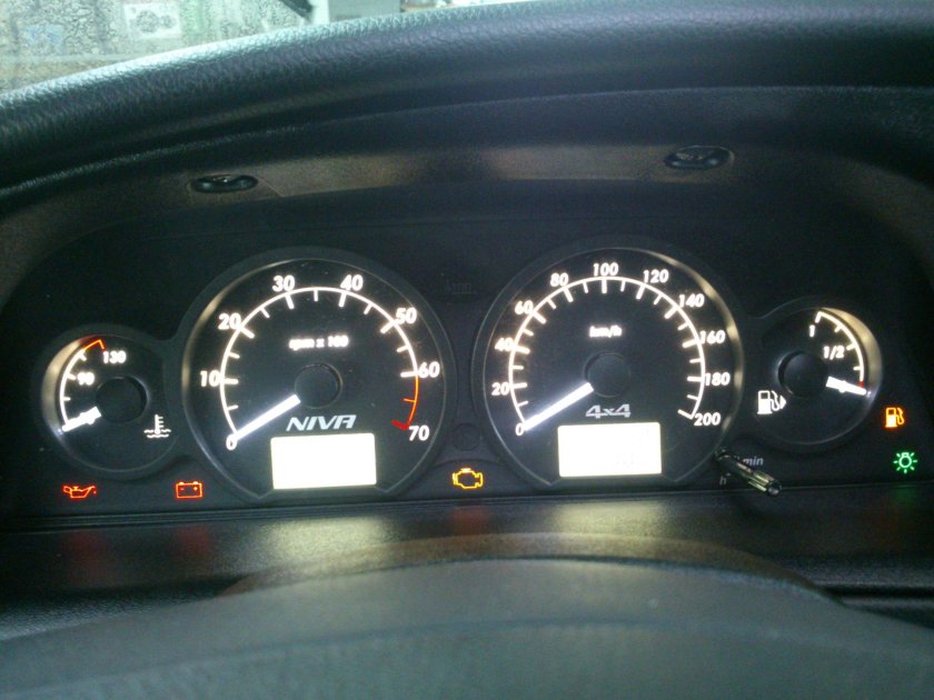 Приборная панель Chevrolet Niva