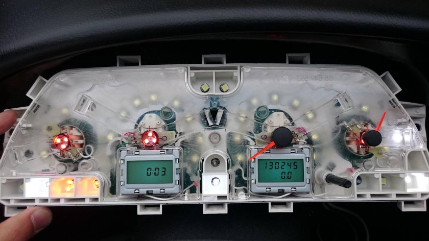 Лампы подсветки приборной панели Шевроле Нива