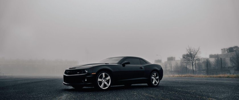 Шевроле камаро черная
