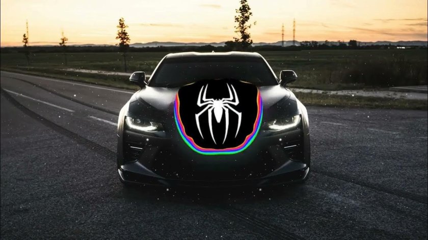 Шевроле Камаро черный 4k