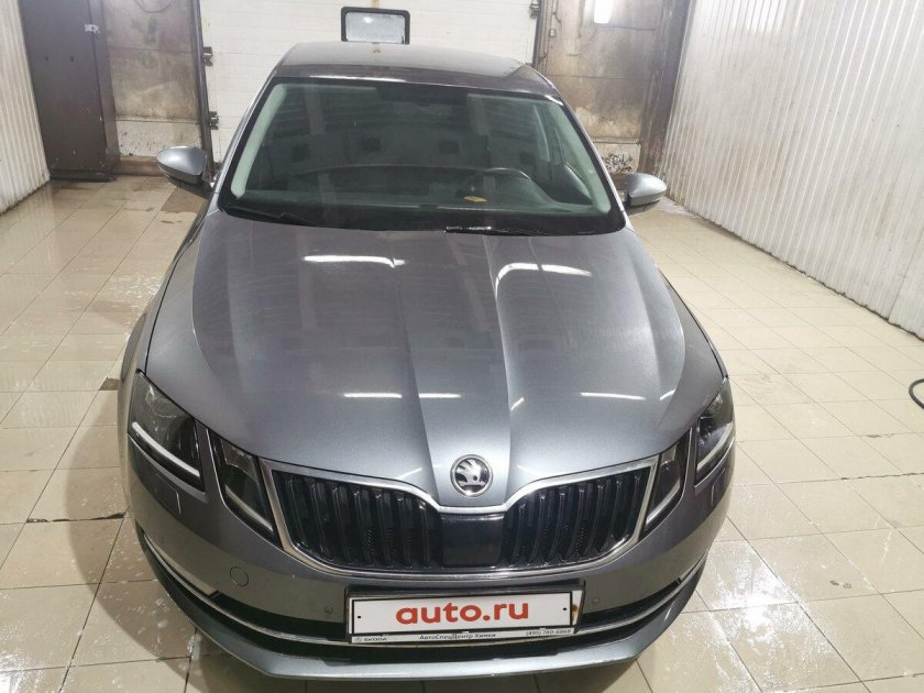 Skoda octavia a7 серая