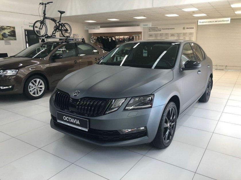 Skoda Octavia a8 Grey