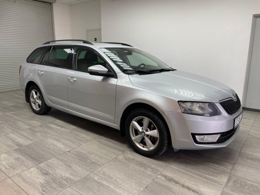 Октавия а7 универсал серый