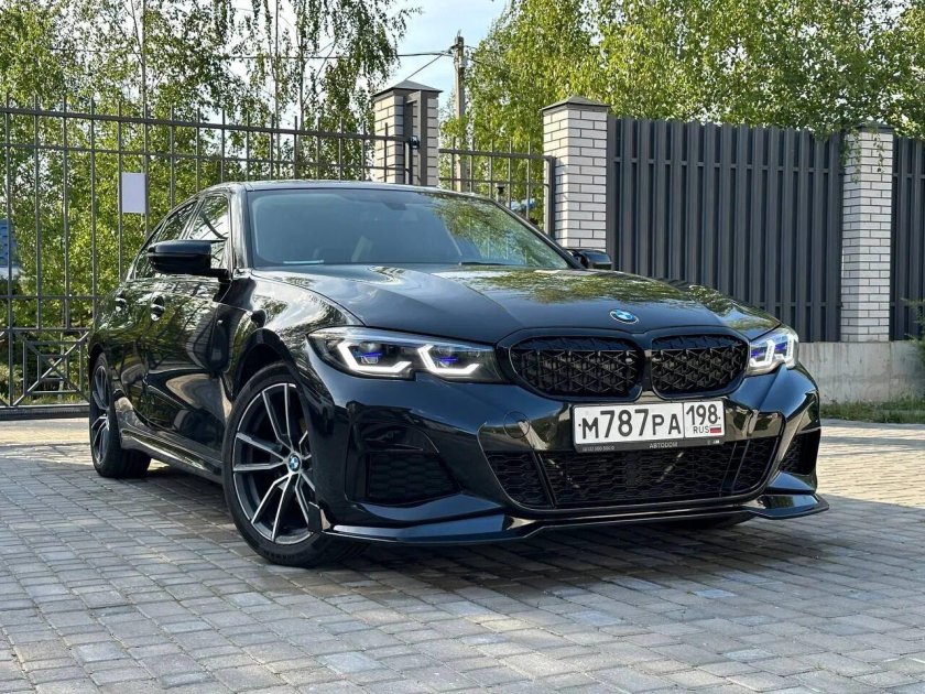 BMW g20 на лазерах