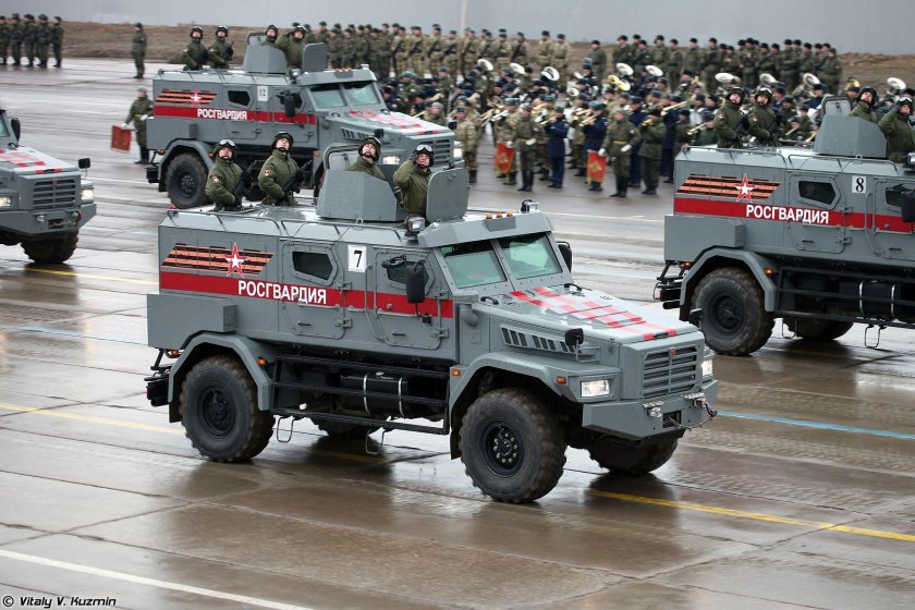 КАМАЗ Росгвардии броневик