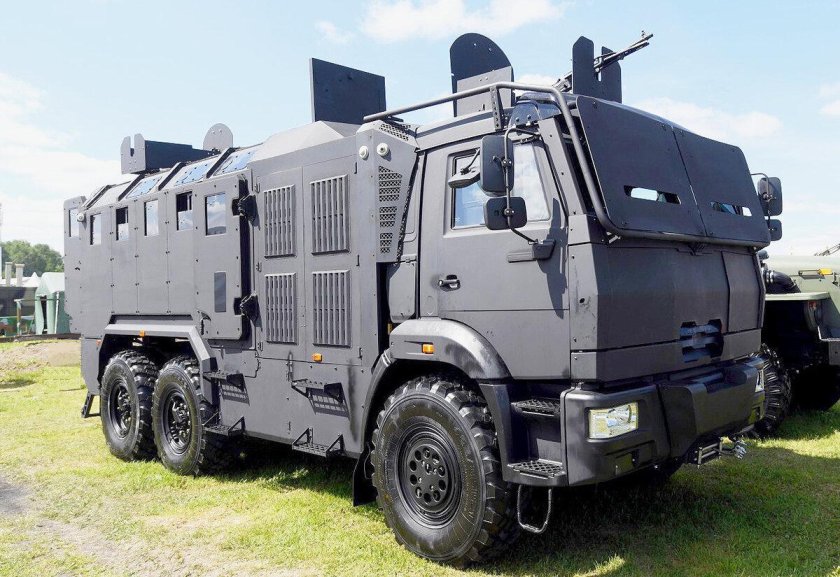 Бронированный КАМАЗ Горец ССН