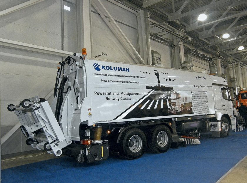 Вакуумная подметально-уборочная машина krs 80