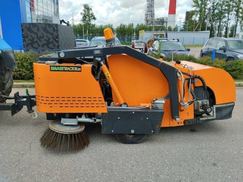 Полуприцеп тракторный подметально-уборочный ткм-2000