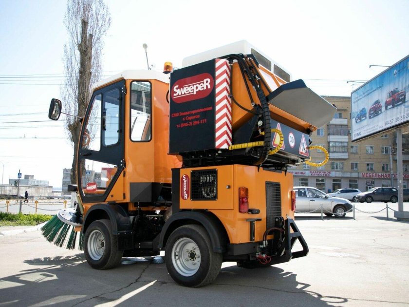 Sweeper ММК-1000 подметально-уборочная машина