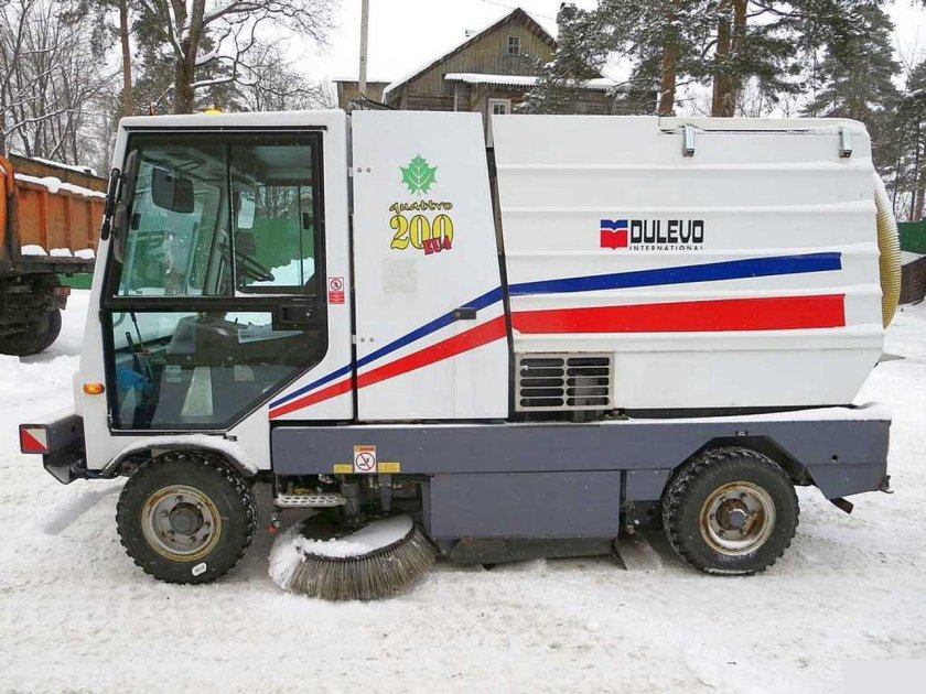 Подметально-вакуумная машина Dulevo 850 Mini