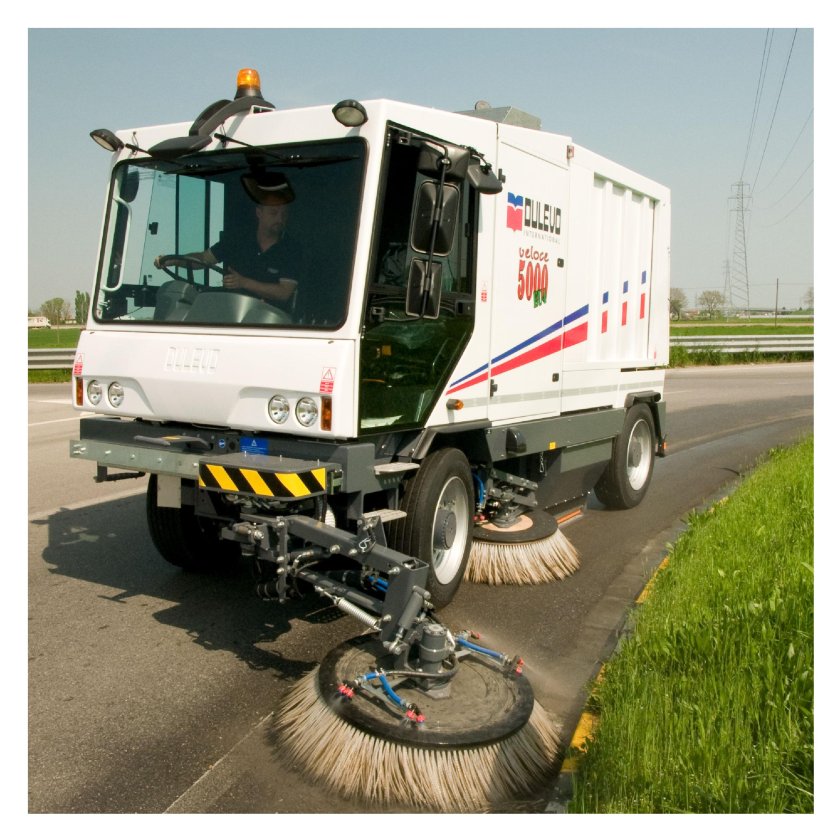 Подметально-вакуумная машина Dulevo 850 Mini