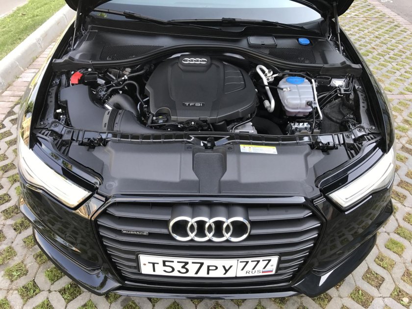 Audi a6 c7 под капотом