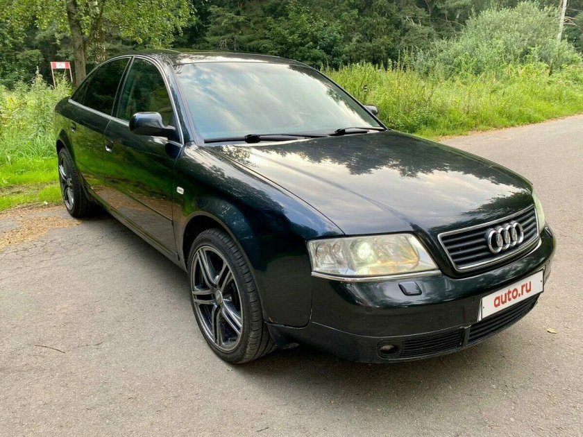 Audi a6 2002 черный