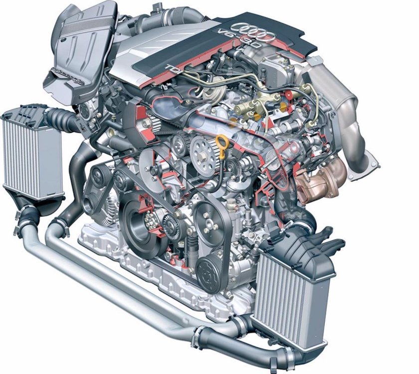 Двигатель Ауди 3.0 дизель