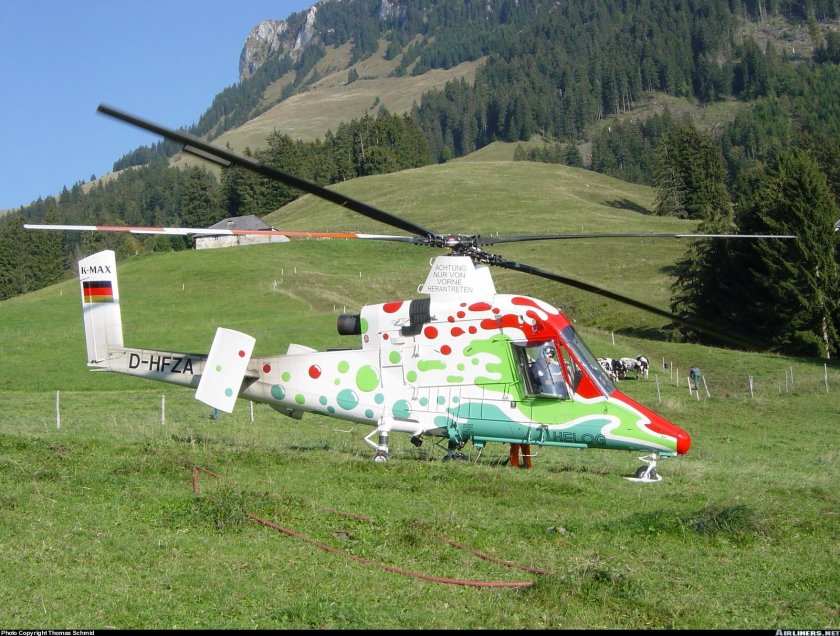 Kaman k-Max вертолет