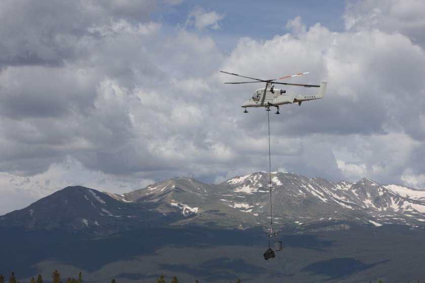 Kaman k-Max вертолет