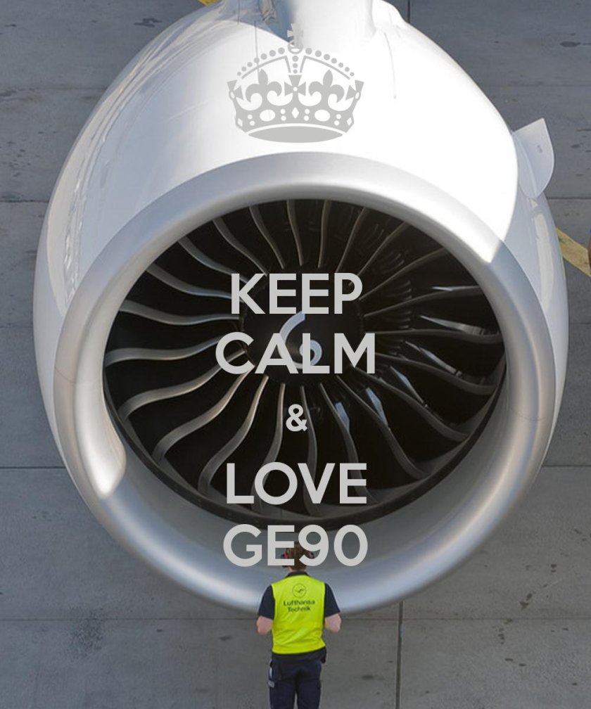 Турбина Боинга 777