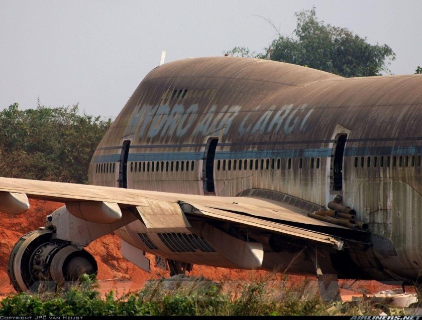 Заброшенный Боинг 747