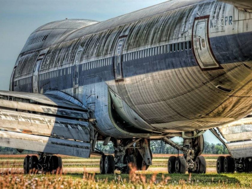 Кладбище самолетов Боинг 747