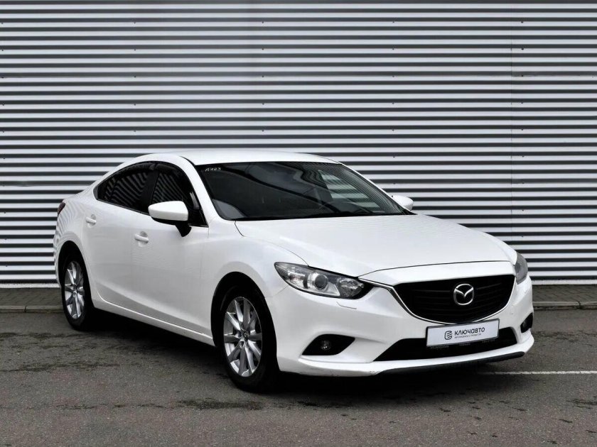 Мазда 6 2015 белая
