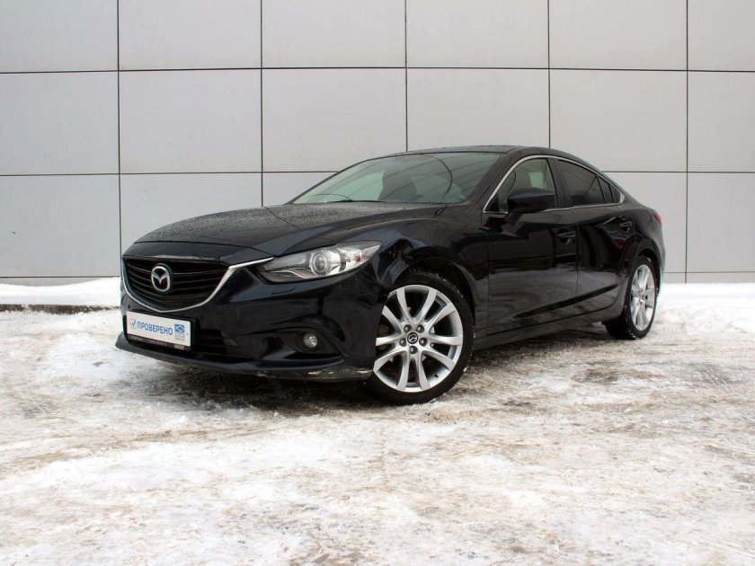 Мазда 6 2014 черная