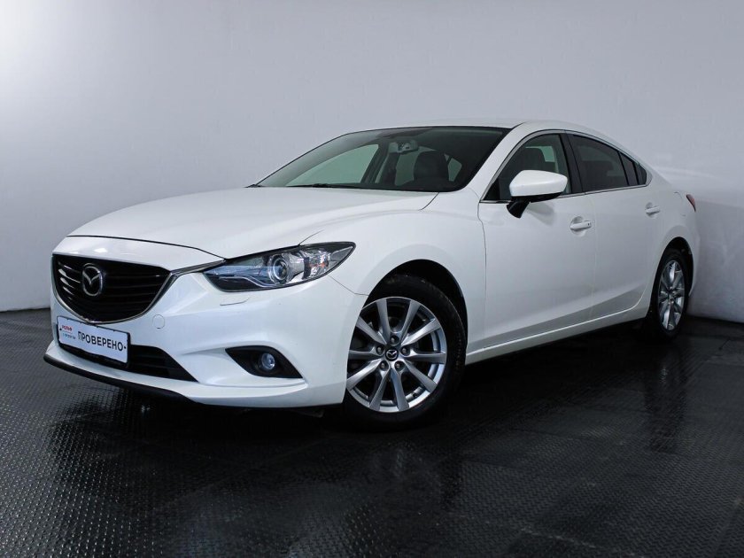 Мазда 6 GJ белая