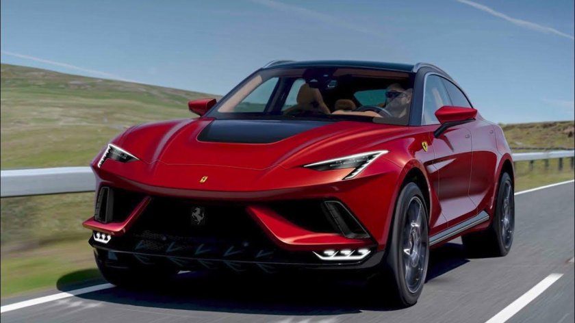 Кроссовер ferrari purosangue 2022