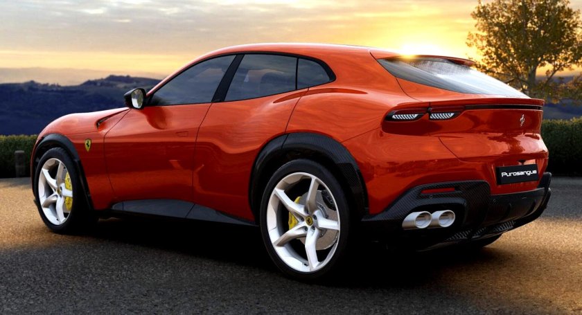 Кроссовер Ferrari Purosangue 2020