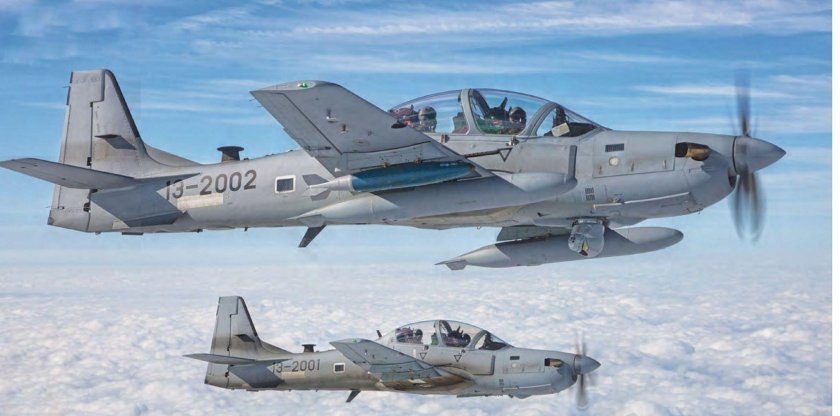 Штурмовики а-29 super Tucano