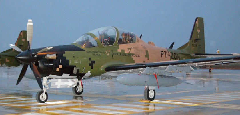 Штурмовики EMB 314 super Tucano