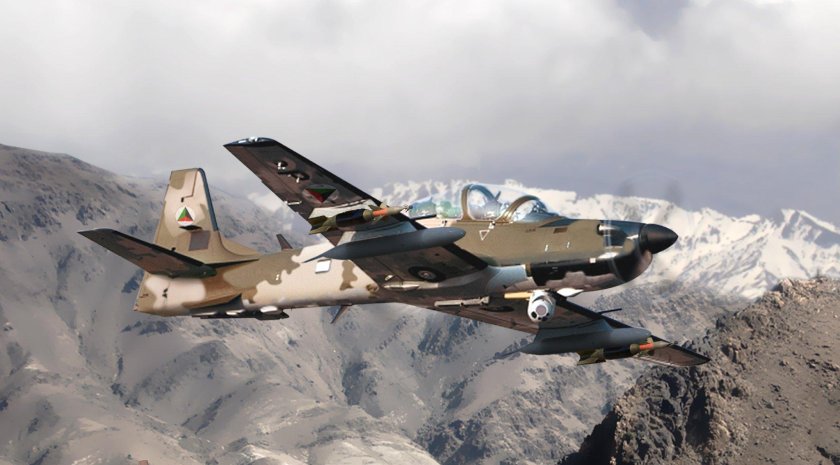 Штурмовики а-29 super Tucano