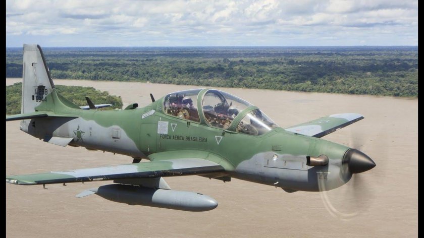 Штурмовики а-29 super tucano